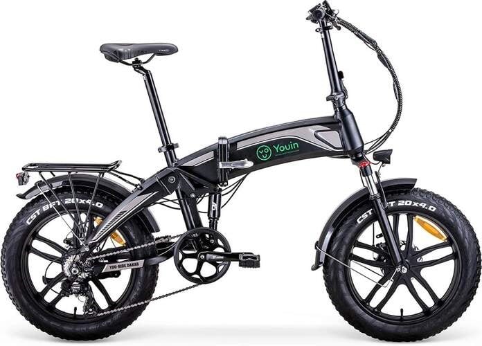 Bicicleta Elétrica You Ride Dakar 250W (Preto) - YOUIN