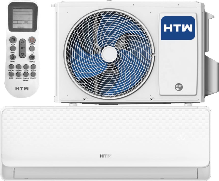 Ar Condicionado IX69 9000BTU R32 Wi-Fi (Interior/Exterior) - HTW