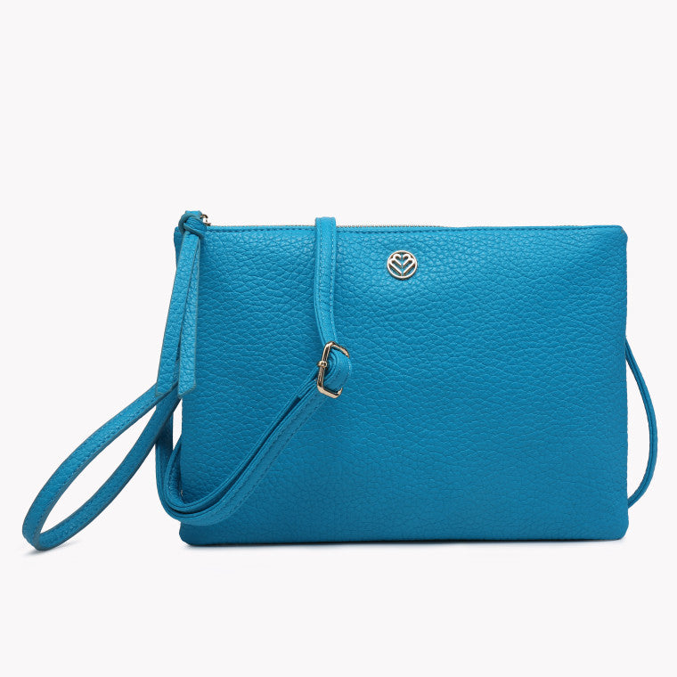 Bolsa crossbody com detalhe