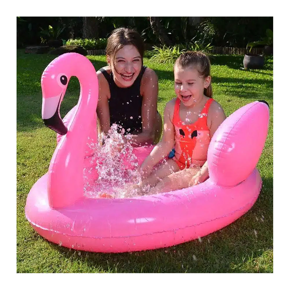 Piscina Colchão Flamingo Insuflável