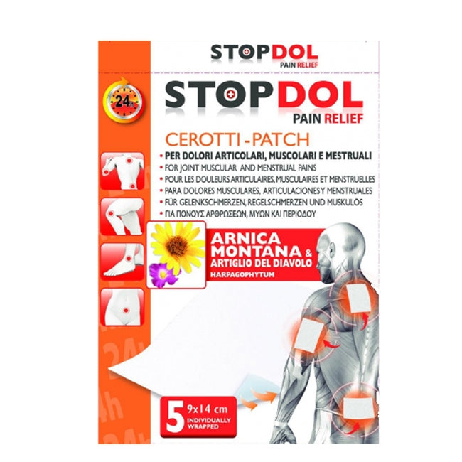 Stopdol Pain Relief Emplastro 9x14cm 5unid.